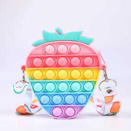 cute bubble bag cartoon coin purse fashion messenger bagpicture6